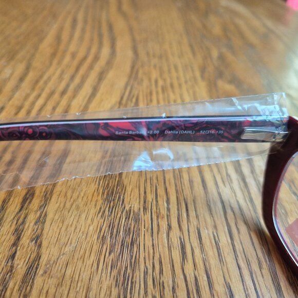 NWT Trina Turk Santa Barbara - Red Dahlia 52mm Glasses main image 6